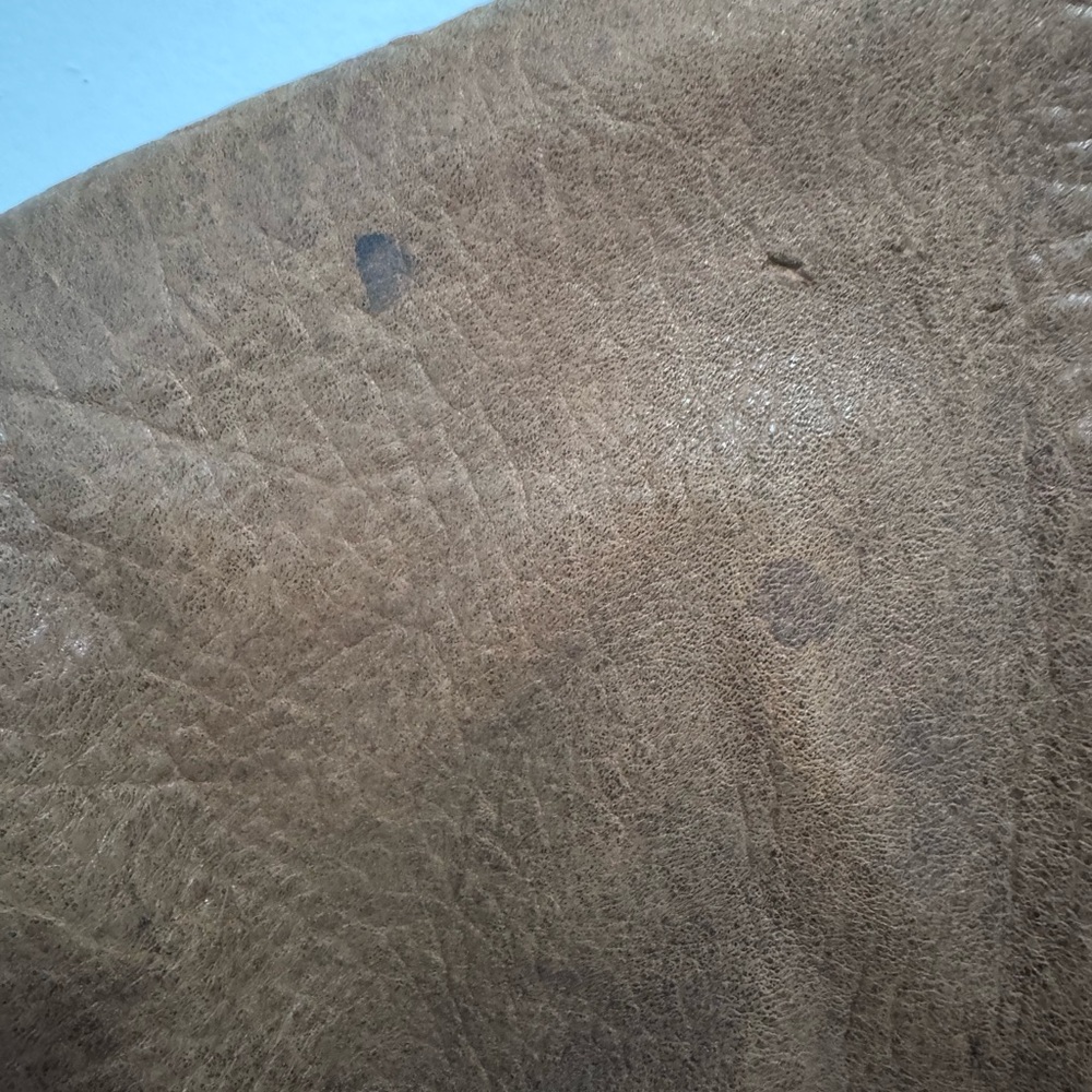 Pía Rucci Brown Leather Bomber Jacket - Picture 9 of 9
